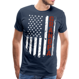 American Grandpa Flag Men's Premium T-Shirt (Ck1236) updated - navy