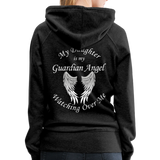 Daughter Mommy Women’s Premium Hoodie - charcoal gray