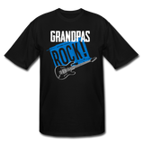Grandpas Rock Men's Tall T-Shirt - black