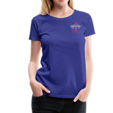 Certified Medical Assistant Women’s Premium T-Shirt (CK1891) - royal blue