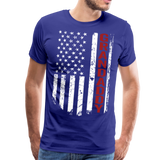American Flag Grandaddy Men's Premium T-Shirt (CK1897) - royal blue