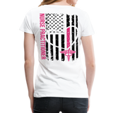 Melissa Nurse Practitioner Women’s Premium T-Shirt - white
