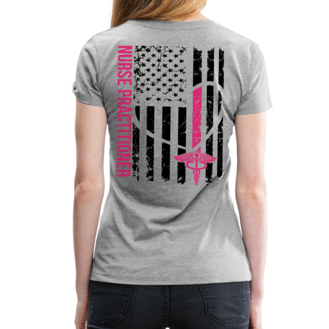 Melissa Nurse Practitioner Women’s Premium T-Shirt - heather gray