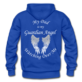 Dad Guardian Angel Gildan Heavy Blend Adult Hoodie (CK1402) - royal blue