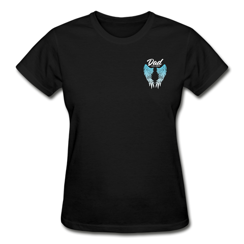 Custom Nicole - Dad Gildan Ultra Cotton Ladies T-Shirt - black