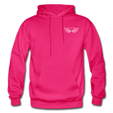 Brother Amazing Angel Sister of an Angel Gildan Heavy Blend Adult Hoodie - fuchsia