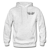 Brother Amazing Angel Sister of an Angel Gildan Heavy Blend Adult Hoodie - light heather gray