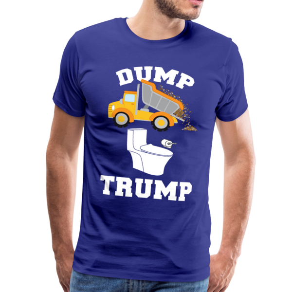 Dump Trump Men's Premium T-Shirt - royal blue