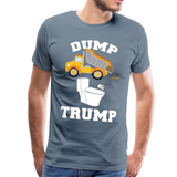 Dump Trump Men's Premium T-Shirt - steel blue