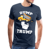 Dump Trump Men's Premium T-Shirt - navy