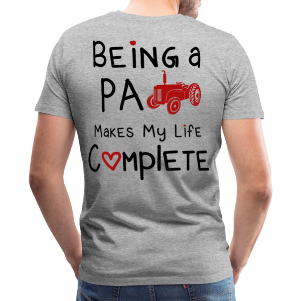 Pa Complete Men's Premium T-Shirt - heather gray