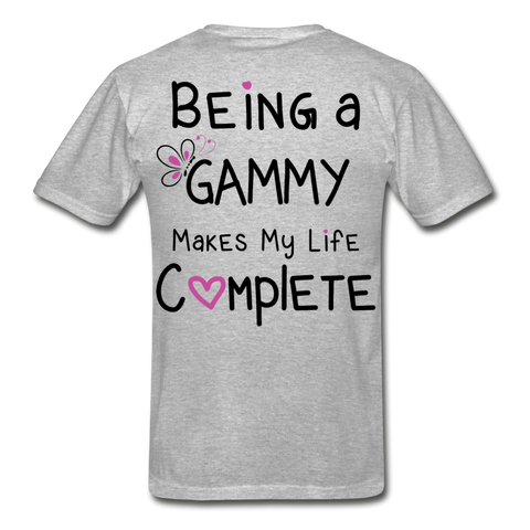 Being a Gammy Gildan Ultra Cotton Adult T-Shirt - heather gray
