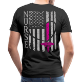 Nurse Flag Men's Premium T-Shirt (CK1213) Updated - black