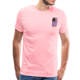 Nurse Flag Men's Premium T-Shirt (CK1808) updated - pink