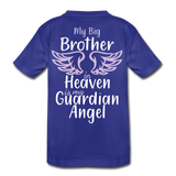 My Big Brother In Heaven Kids' Premium T-Shirt - royal blue