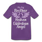 My Big Brother In Heaven Kids' Premium T-Shirt - purple