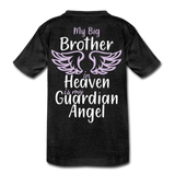 My Big Brother In Heaven Kids' Premium T-Shirt - charcoal gray