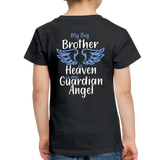 My Big Brother in Heaven Toddler Premium T-Shirt - black