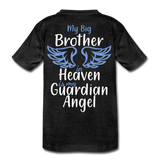 My Big Brother in Heaven Kids' Premium T-Shirt - charcoal gray
