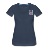 Nurse Flag Women’s Premium Organic T-Shirt (CK1392) - navy
