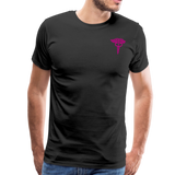 Critical Care Nurse Men's Premium T-Shirt (CK1838) - black