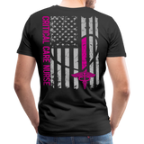 Critical Care Nurse Men's Premium T-Shirt (CK1838) - black