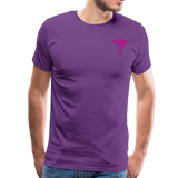 Critical Care Nurse Men's Premium T-Shirt (CK1838) - purple