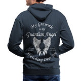 Grammie 6-1-1925 and sunset 6-1-2020Men’s Premium Hoodie - navy