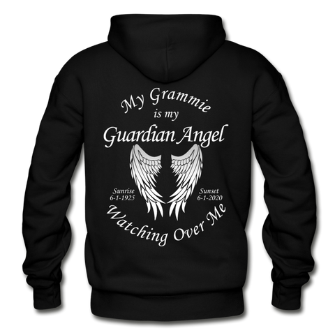 Grammie 6-1-1925 and sunset 6-1-2020 Gildan Heavy Blend Adult Hoodie - black