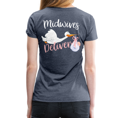 Custom Order Amanda Women’s Premium T-Shirt - heather blue