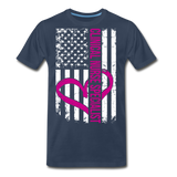 Clinical Nurse Specialist Men’s Premium Organic T-Shirt (CK561) - navy