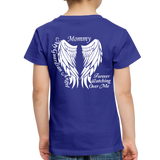 Mommy Guardian Angel Toddler Premium T-Shirt - royal blue