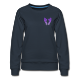 Mother Sunrise 1925- Sunset 2020 Women’s Premium Sweatshirt - navy