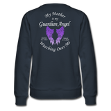Mother Sunrise 1925- Sunset 2020 Women’s Premium Sweatshirt - navy