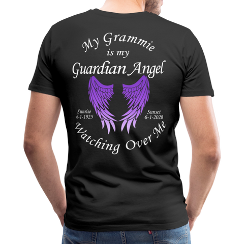Grammie Sunrise 1925  Sunset 2020 Men's Premium T-Shirt - black