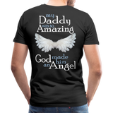 Daddy Amazing Angel Men's Premium T-Shirt (CK1488) - black