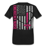 Kat ER Nurse Men’s Premium Organic T-Shirt - black