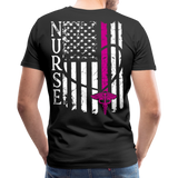 Nurse Flag Men's Premium T-Shirt (CK1392) - black