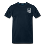 Nurse Flag Men's Premium T-Shirt (CK1392) - deep navy