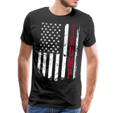Trump American Flag Men's Premium T-Shirt (CK1569) - black