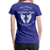 My Abuelo Guardian Angel Women’s Premium T-Shirt - royal blue