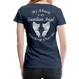 My Abuelo Guardian Angel Women’s Premium T-Shirt - navy