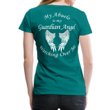 My Abuelo Guardian Angel Women’s Premium T-Shirt - teal