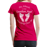 My Abuelo Guardian Angel Women’s Premium T-Shirt - dark pink