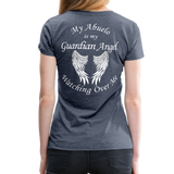 My Abuelo Guardian Angel Women’s Premium T-Shirt - heather blue