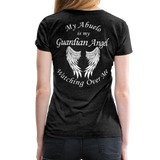 My Abuelo Guardian Angel Women’s Premium T-Shirt - charcoal gray