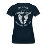 My Abuelo Guardian Angel Women’s Premium T-Shirt - deep navy