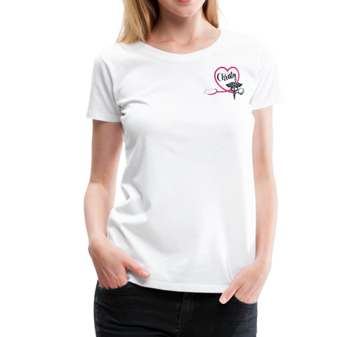Christy Women’s Premium T-Shirt - white