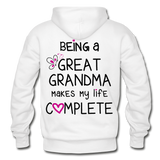 Gammay Gildan Heavy Blend Adult Hoodie - white