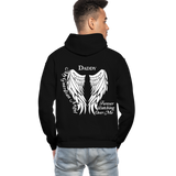 Daddy Guardian Angel Gildan Heavy Blend Adult Hoodie (CK1247) - black